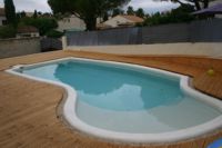 Vecteur bois - Nos réalisations - Terrasse Plage de piscine en douglas